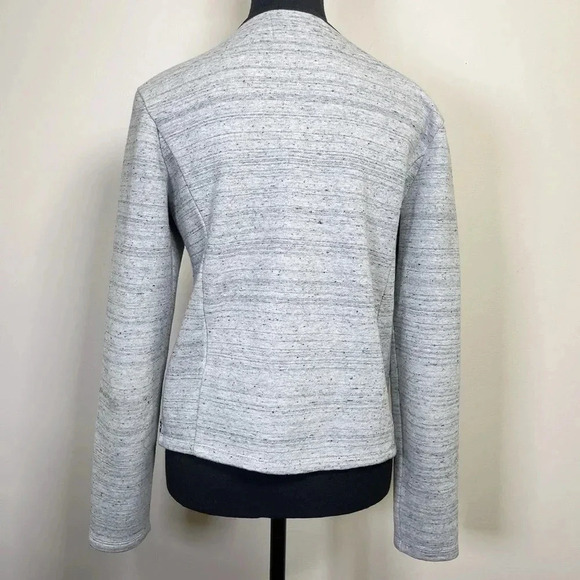 SCOTCH & SODA | MAISON SCOTCH GREY ZIP BLAZER JACKET - Picture 2 of 16